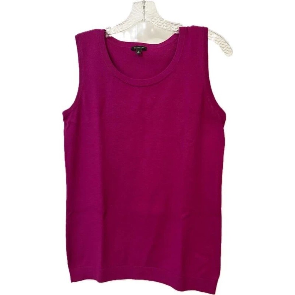 Talbots Raspberry Twin Sweater Set Small - Picture 4 of 7